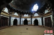事业辉煌山西公布元代纪年壁画墓发掘资料 墓主为当地贾氏族人